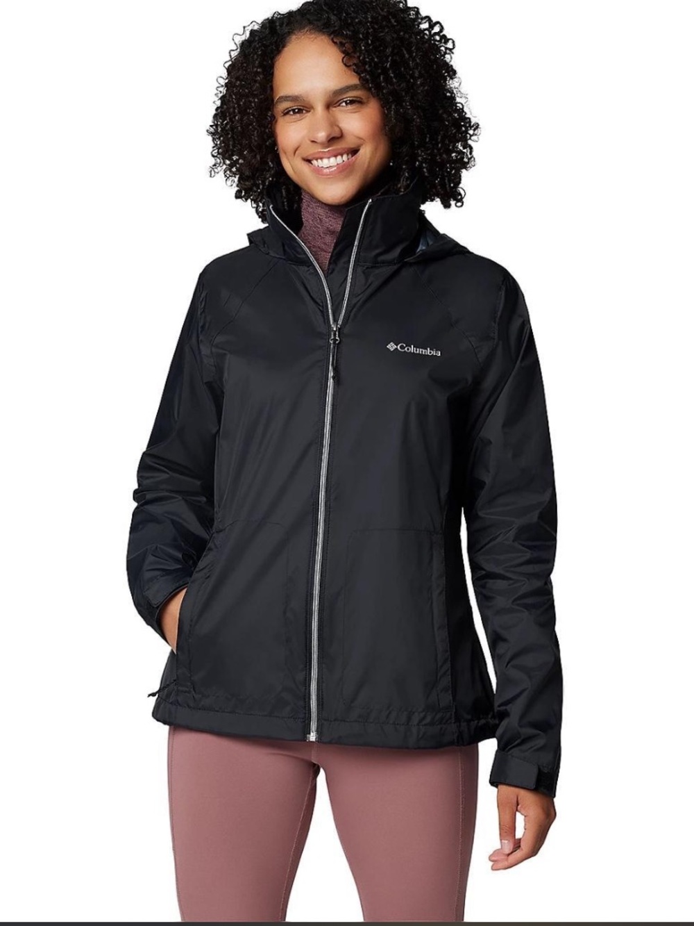 Columbia Women's Sportswear Switchback IV Jacket Hooded Zip-Front Utility